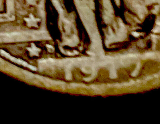 1917 D TY 1 Standing Lib Quarter Choice Fine great example!