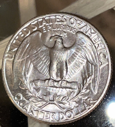 @6/ 1pc Gorgeous PQ Gem Uncirculated 1958 P Silver Quarter from roll- lo Ship