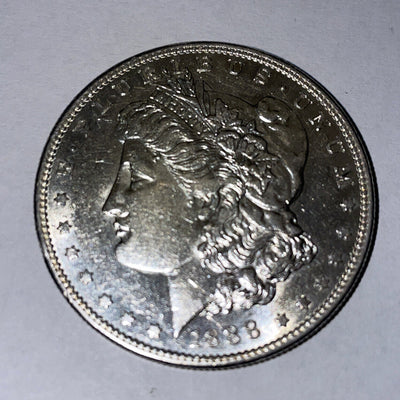 1888s PL Dollar great appearance BU better date Morgan Silver