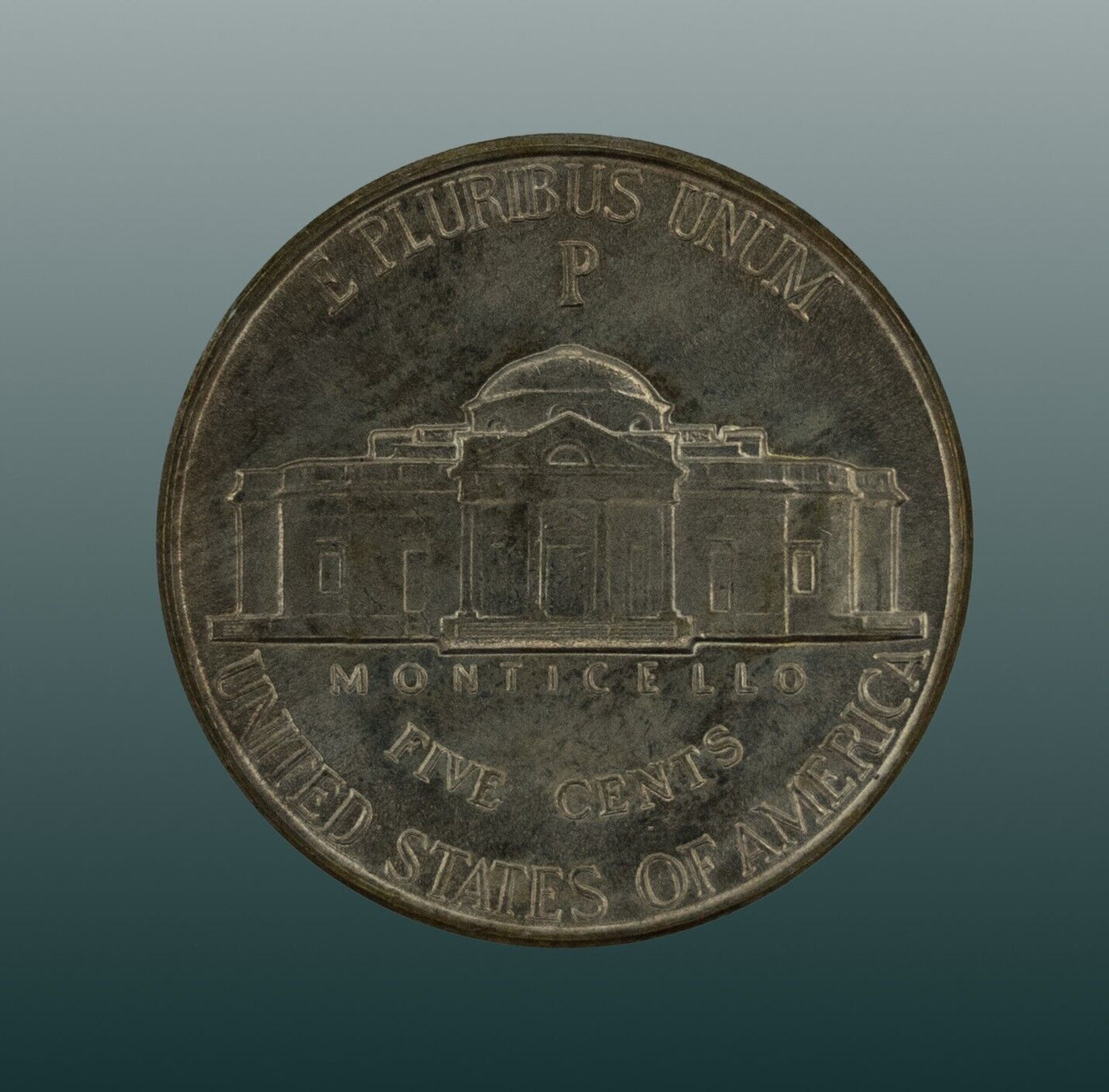 1944 P Jefferson War Nickel / Silver / Uncirculated