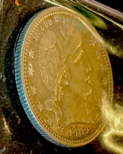 Esoteric 1909 BU Barber Liberty Laureate Quarter Super for any Collection