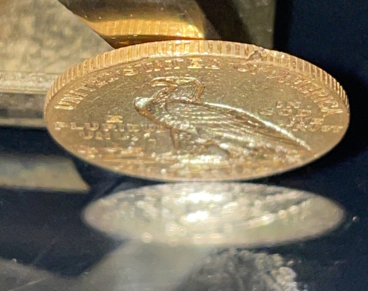 1914D (new Denver Mint) $2.5 US Gold Quarter Eagle Indian Head Gorgeous UNC Det.