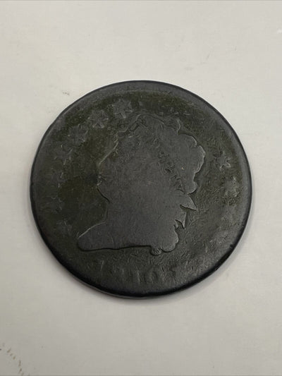 1810 One Cent Good Reverse Is Fine. Nice Collectible