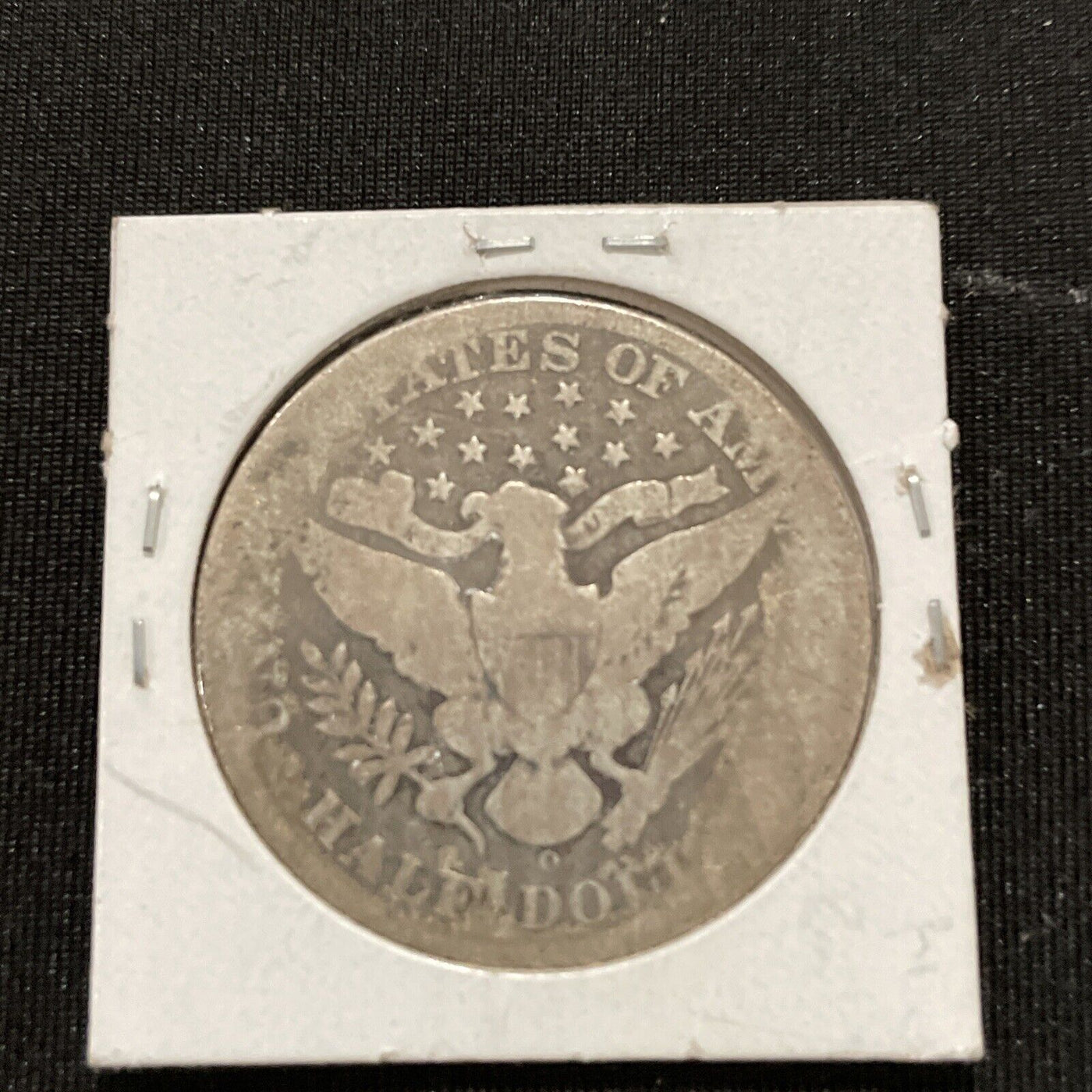 Set of 3 1894 POS Barber Silver Halves About Good to Good. Great Starters!