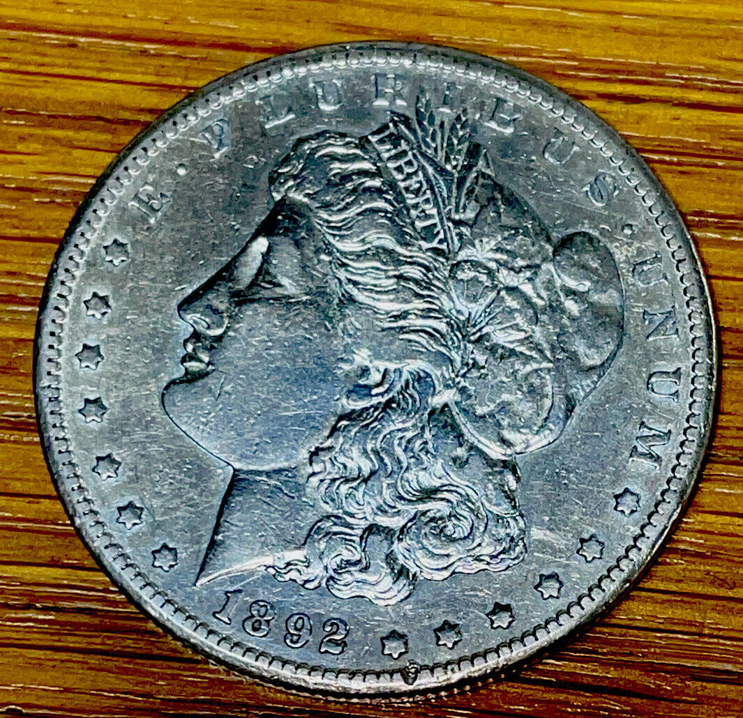 Rare 1892cc Extra Fine++ Morgan Silver $ Opportunity Collectible Free S&H