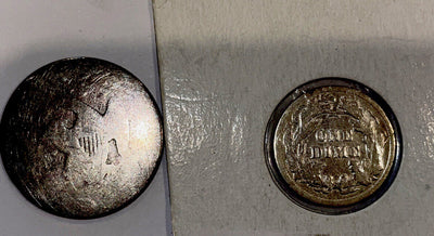 Kp41Type collection:1857FE c, ‘67 5c, 36bust 10c, 87 10c, 78 25c, ‘76Half, 20sQ