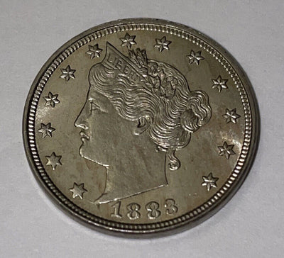 Gorgeous Genuine PQ PL 1883 Gem Uncirculated No Cents Nickel