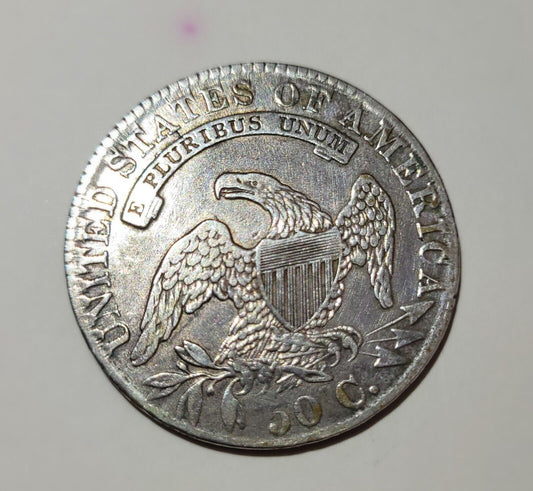 1831 Capped Bust Silver Half Dollar Choice Extra Fine great + to any Collection