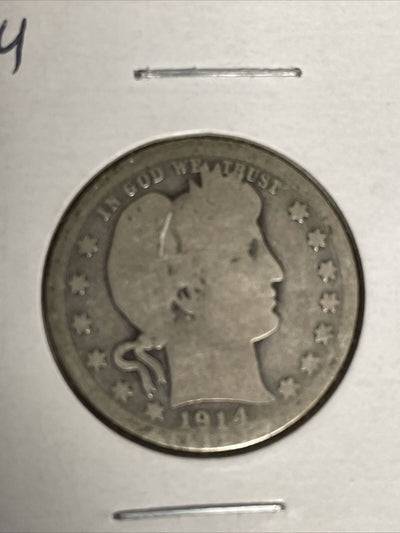 scarce pair 1909 o & 1914 s quarters in AG to Good condition - One Bid For Pair!