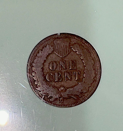 nice 1876 Indian cent good+ condition No Problems (100 Anniv USA) Bee free!