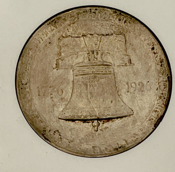 1926 Sesqicentennial. Geo Washington & Calvin Coolidge obverse, liberty bell rev