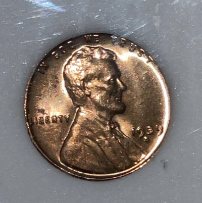 1939s Gem Uncirculated Red Lincoln Cent! Superior