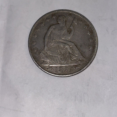 Gr8 Features 1855 o Arrows Silver Half & choice Xf+ to AU no problems