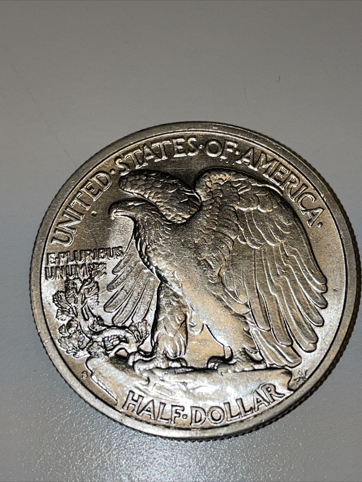 Choice Almost Uncirculated 1941 s Silver Walking Liberty Half Dollar BIN