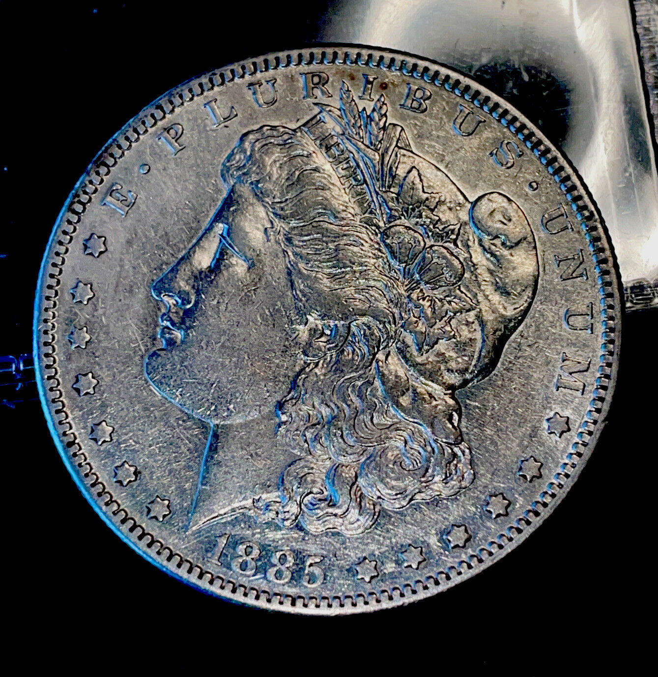 1885 s Scarce Date Choice Almost Uncirculated Det real winner, collectible
