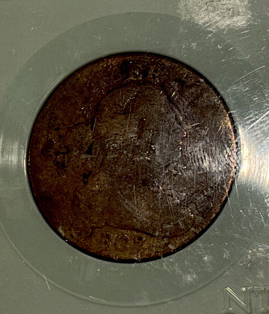 1802 with stems Large Cent Good Details. Over 220 years old!!!