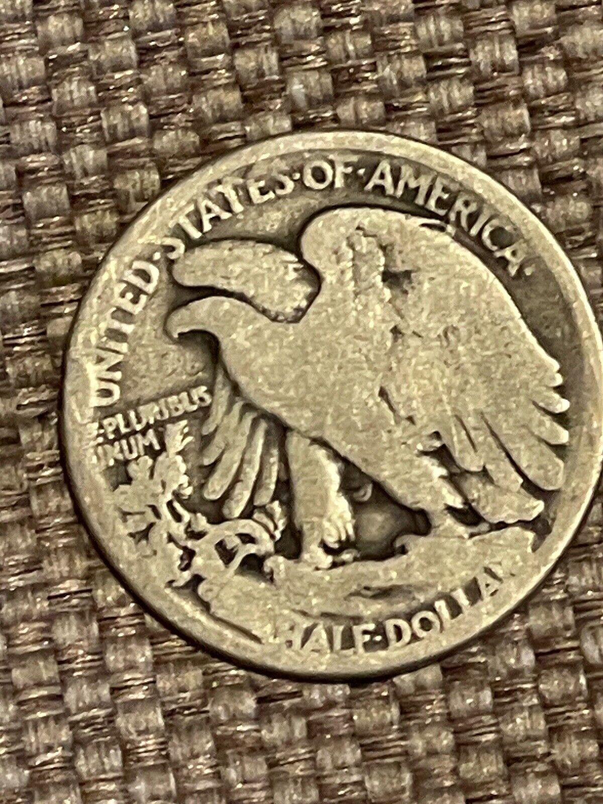 1921 Walking Liberty Silver Half Dollar Coin Good++ Key and Rare Date Free S&H