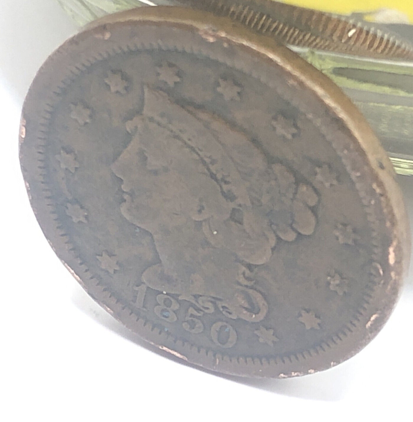 very good 1850 coronet large cent gr8 convo piece Lo Price nice item