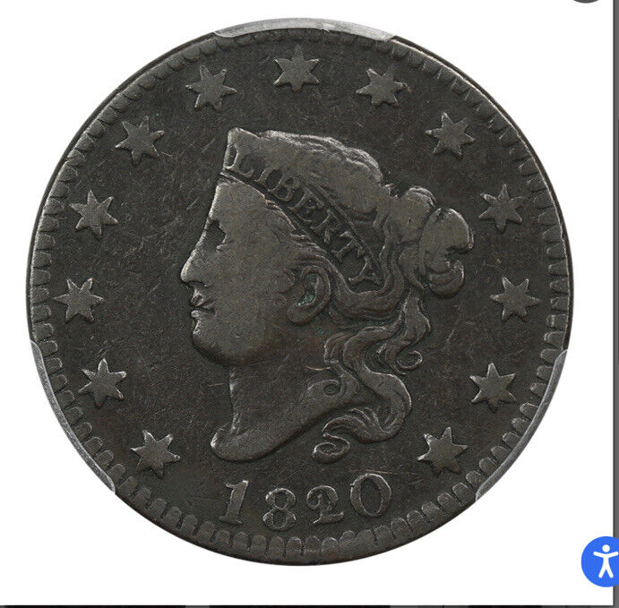 pair of very good large cents 1819 Sm Dates and scarce1820/19 - 200 years young!