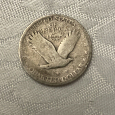 1927 s Key Date Standing Liberty Quarter Good or Better clear date & mintmark