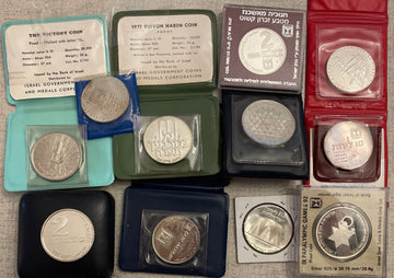 Lot of 5 Random Coins that can be used for Pidyon HaBen Silver Avg 26+ grams