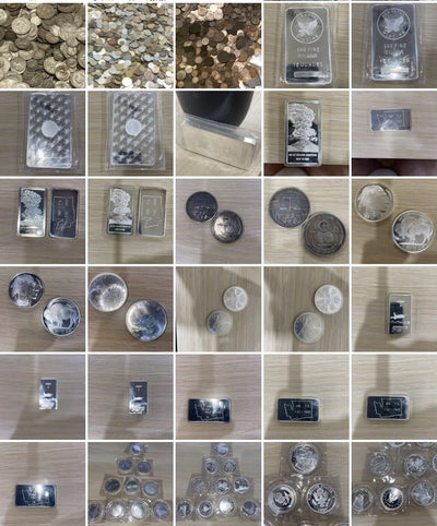 “Ran-dime” silver coin lot Face Value 50 cents. all coins over 60 years old! #B2