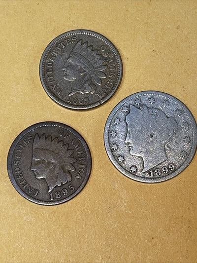 Lucky 13 Pcs TYPE Coin paradise! 1829-1899 Super Set! no major issues. Gr8 Deal