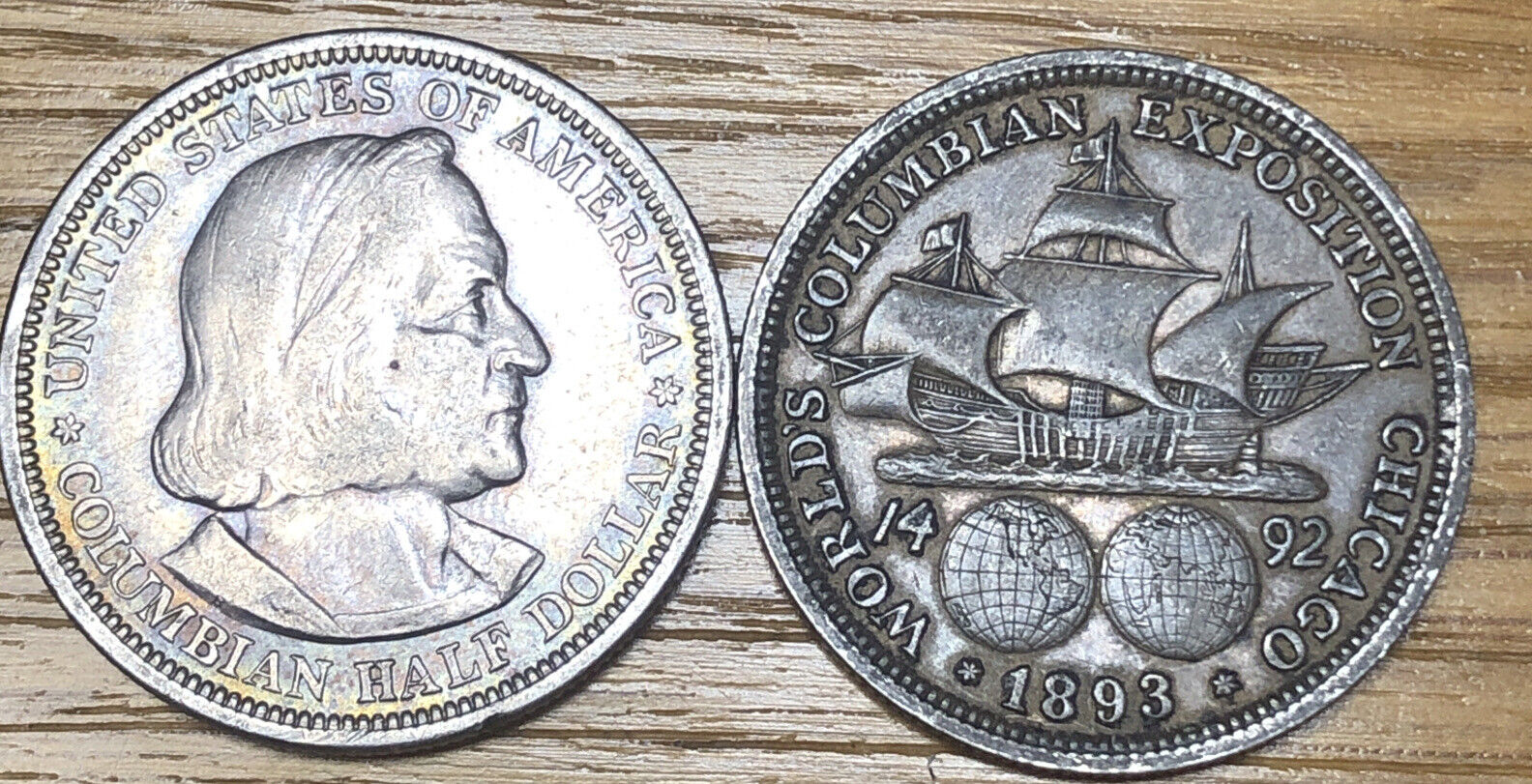 SC Commerative Columbian 1993 Coin Bid Is Per Coin