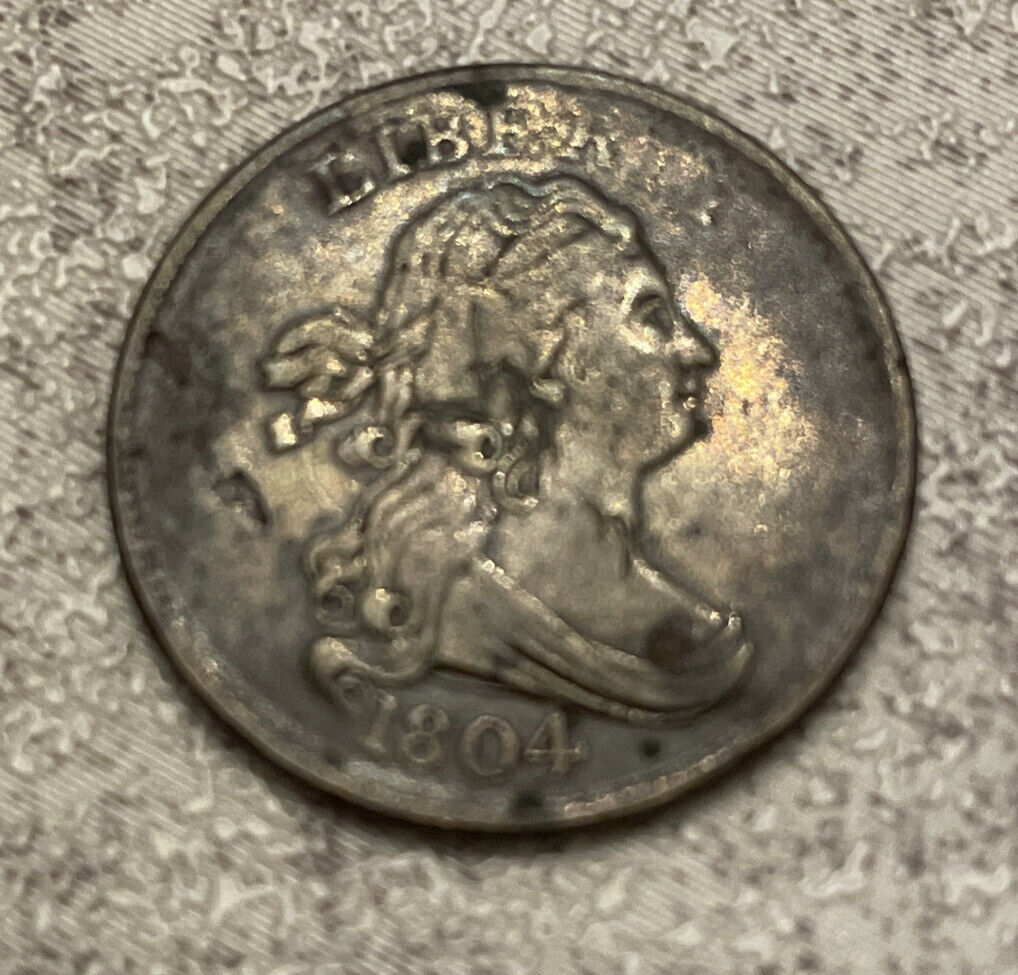 1804 crosslet 4 stemless XF+ details inclusions in left field. nice looker!