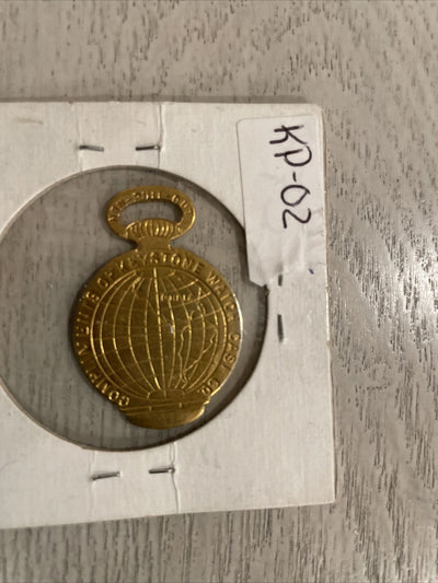 2 Old Rare Golden Medals: 1884 Blaine BU & 1893 Columbian Expo Watch Souvenir