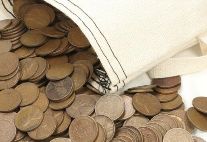 Duffy’s Lot 1/2 ROLL (25)1909-58 LINCOLN WHEAT CENTS Unsearched +Antique  100 Yr