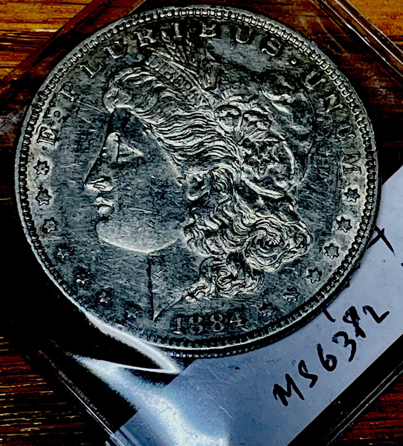 1884 PL Uncirculated Morgan Silver Dollar Pretty Example Ships Free