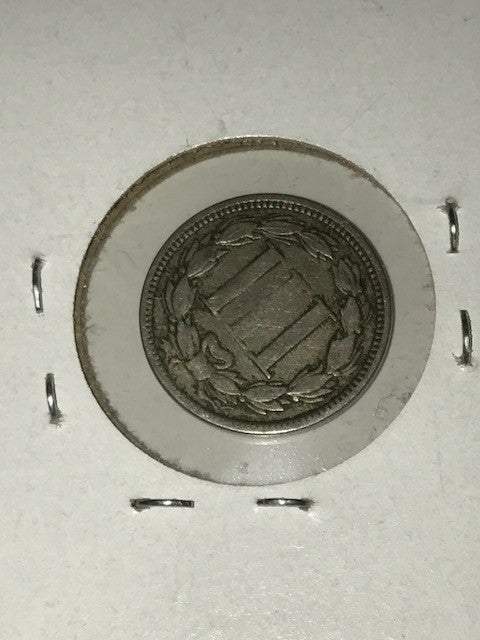Three Cent Piece 1860's