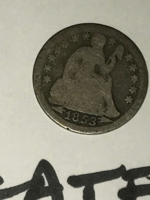 Old Seated Liberty Dime Before 1892