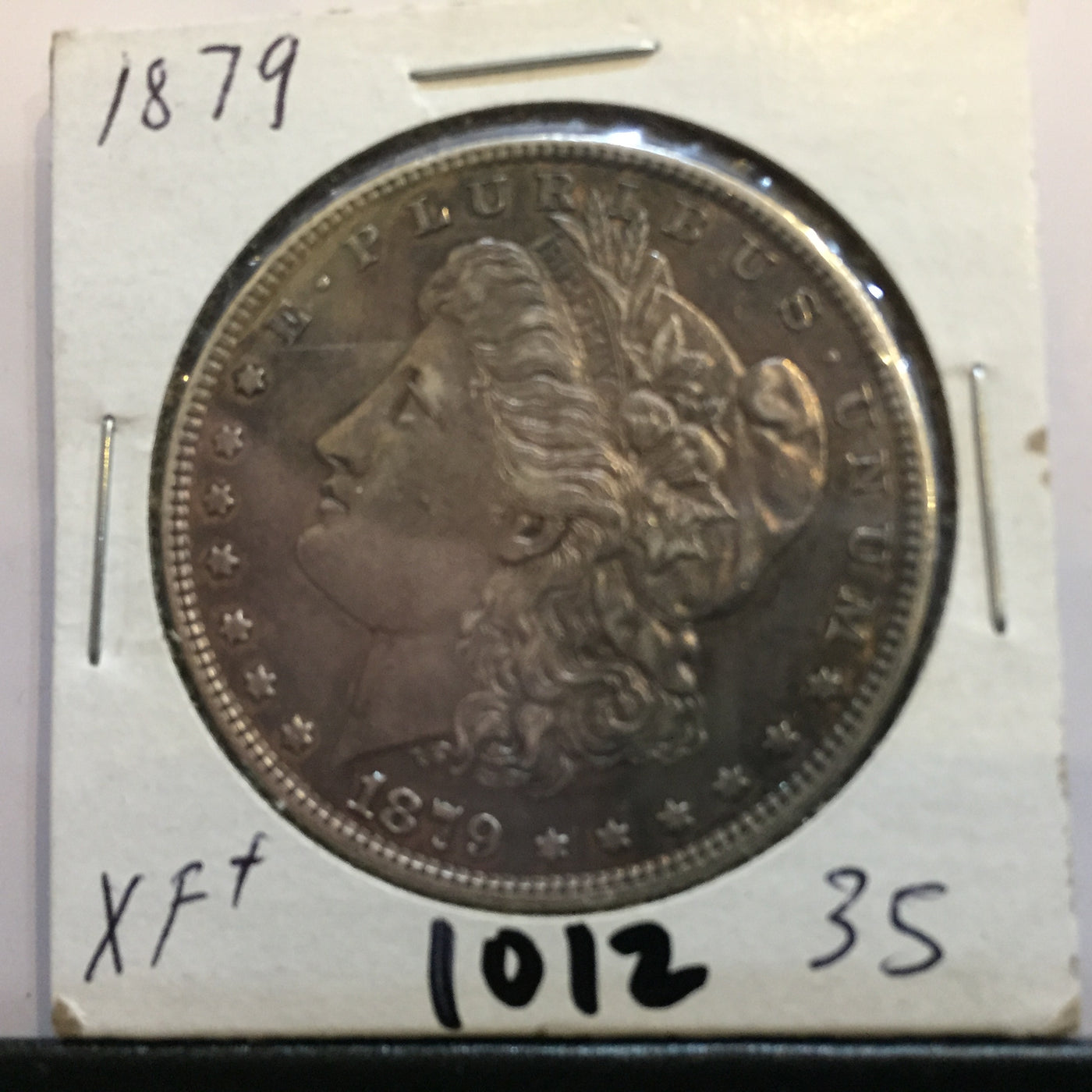 * MORGAN SILVER DOLLAR - 1879 - EF ++