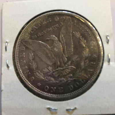 * MORGAN SILVER DOLLAR - 1879 - EF ++