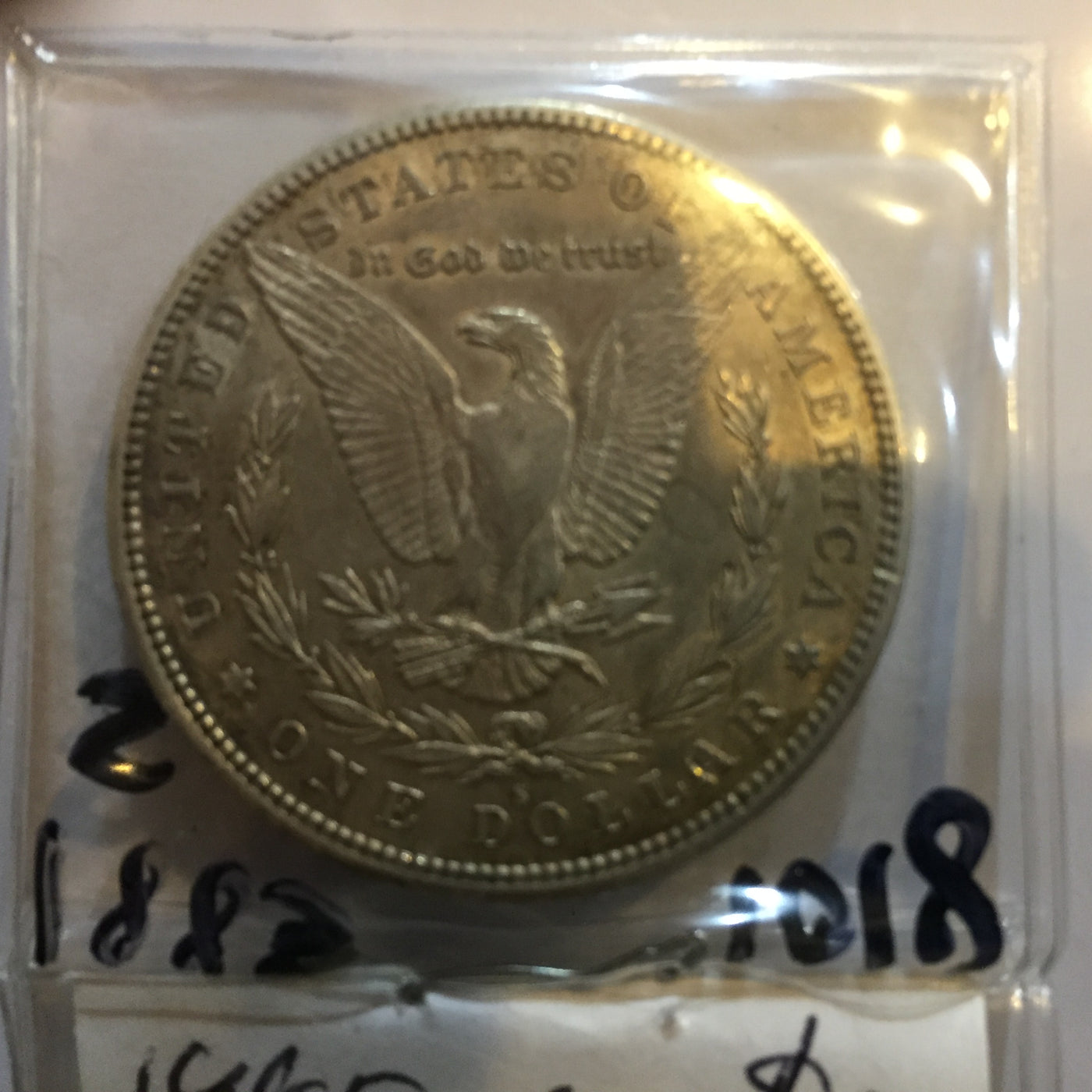 Morgan Dollar 1885 O New Orleans Very Fine Extra Fine Condition EF + Reverse