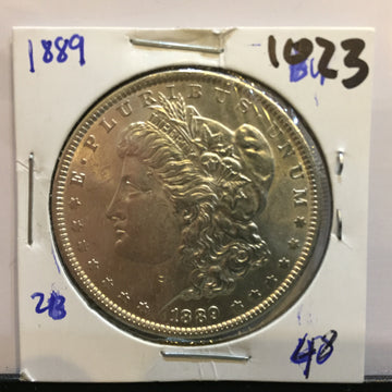 Morgan Dollar 1889 Philadelphia Brilliant Uncirculated BU 