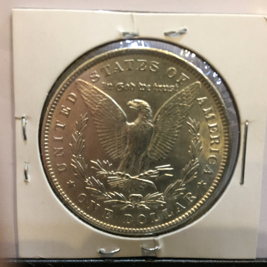 Morgan Dollar 1889 Philadelphia Brilliant Uncirculated BU - reverse