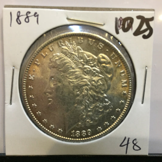 Morgan Dollar 1889 Philadelphia - gem uncirculated - brilliant uncirculated