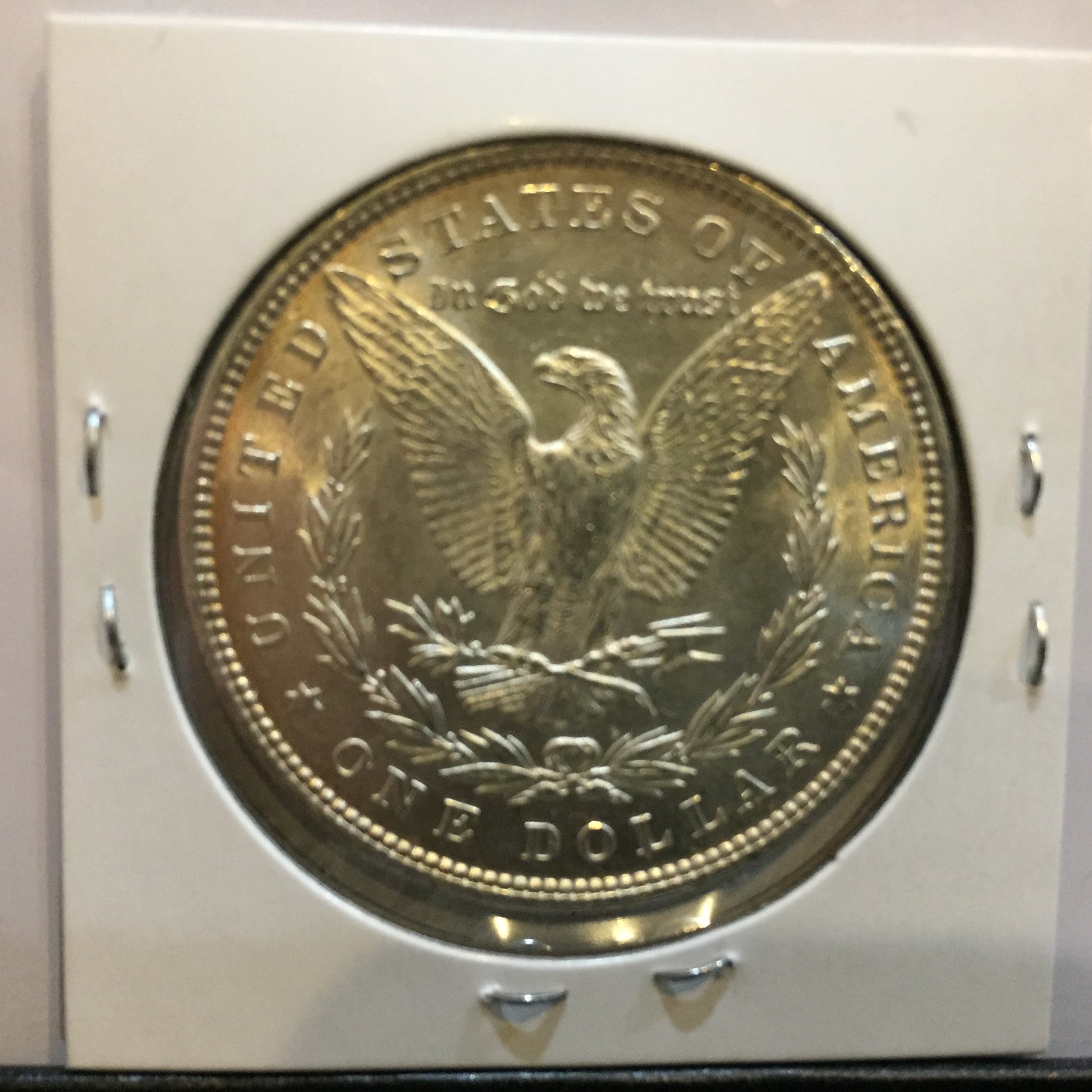 Morgan Dollar 1889 Philadelphia - gem uncirculated - brilliant uncirculated - reverse