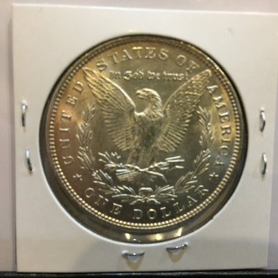 Morgan Dollar 1889 Philadelphia - gem uncirculated - brilliant uncirculated - reverse
