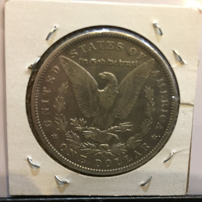 Morgan Dollar 1892 Extra Fine EF - reverse