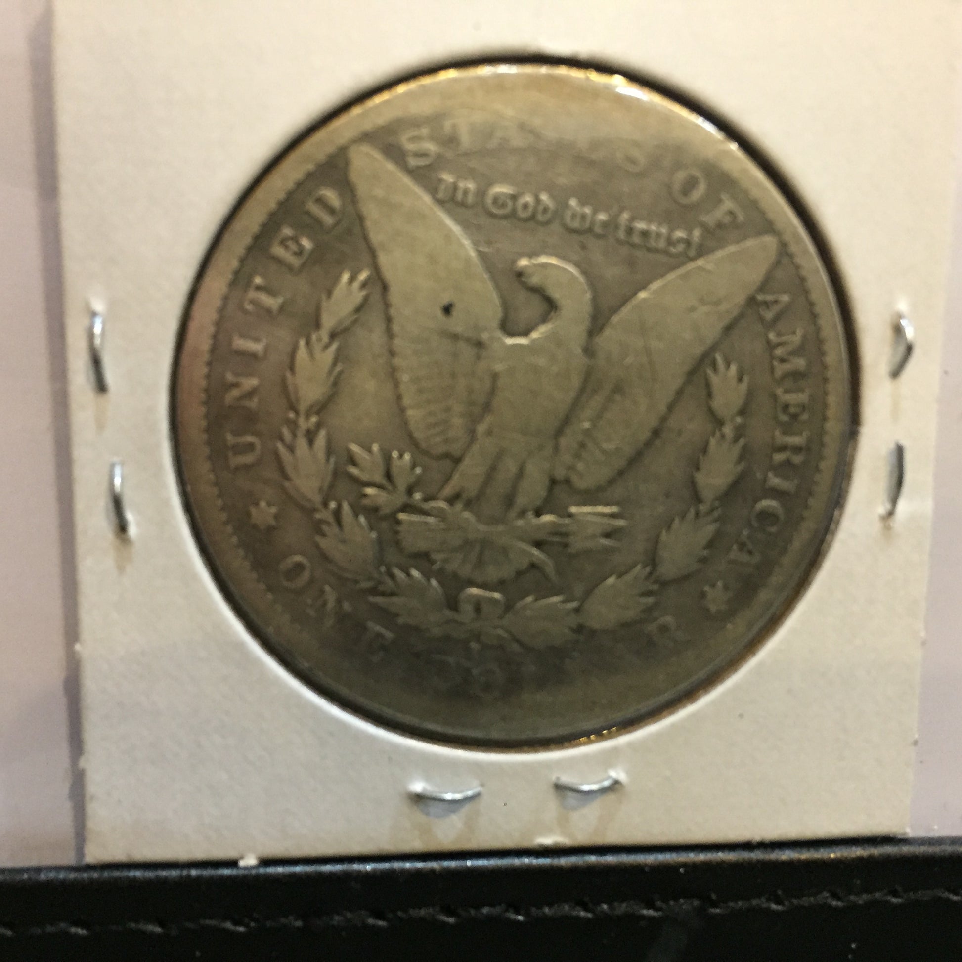 Morgan Dollar 1892 S San Francisco VG Very Good - reverse