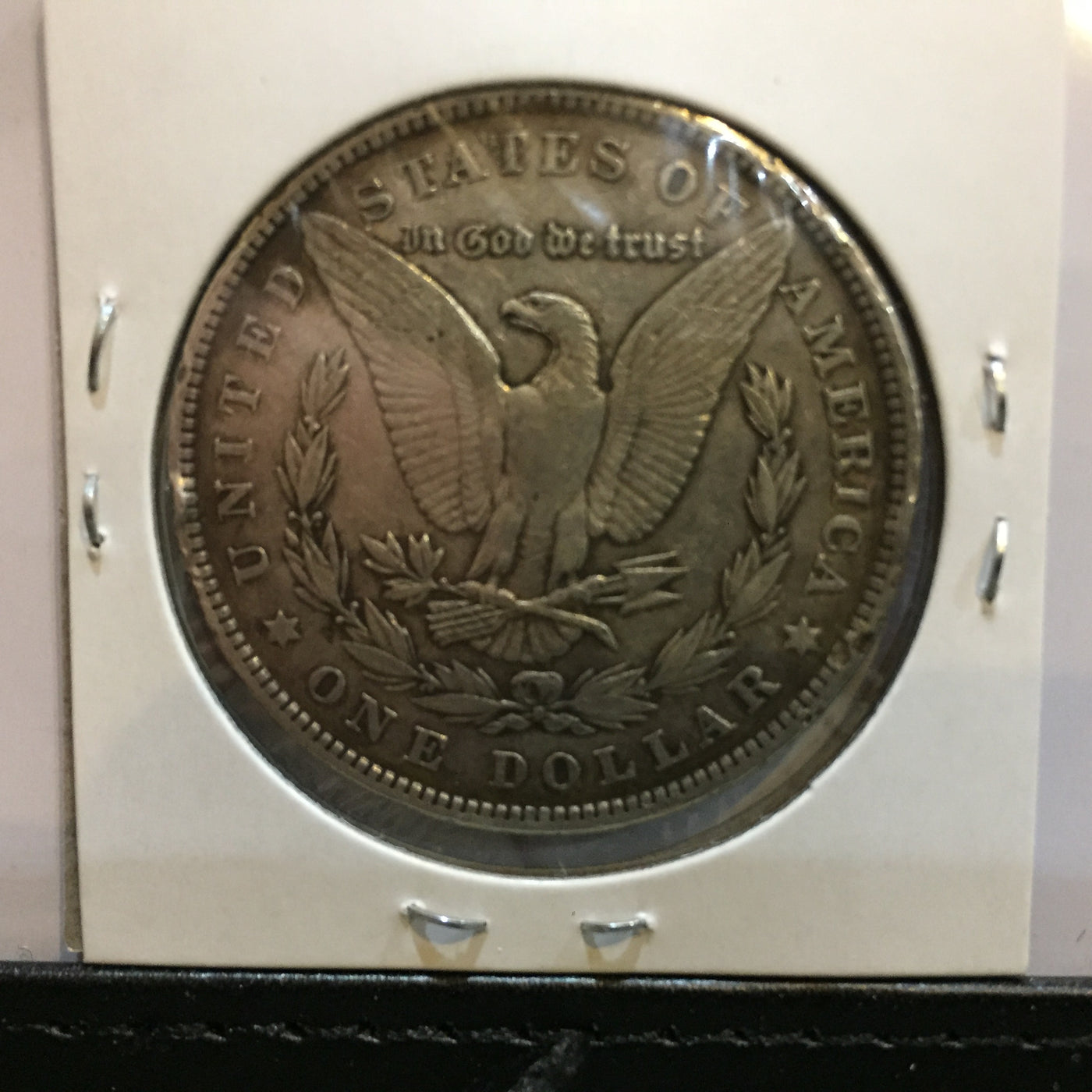 Morgan Dollar 1901 VF Silver Dollar Philadelphia - reverse