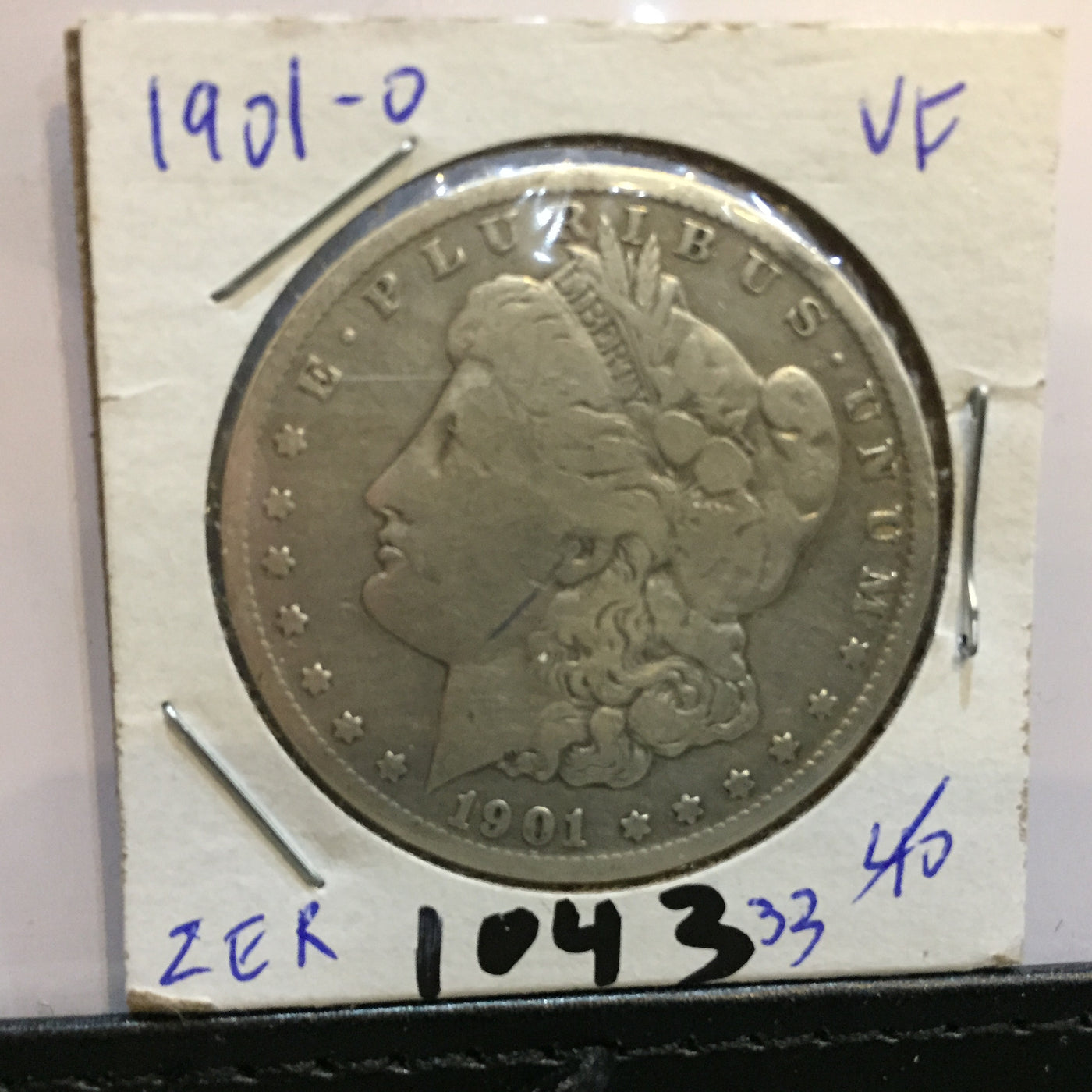 Morgan Dollar 1901 O VF Silver Dollar New Orleans